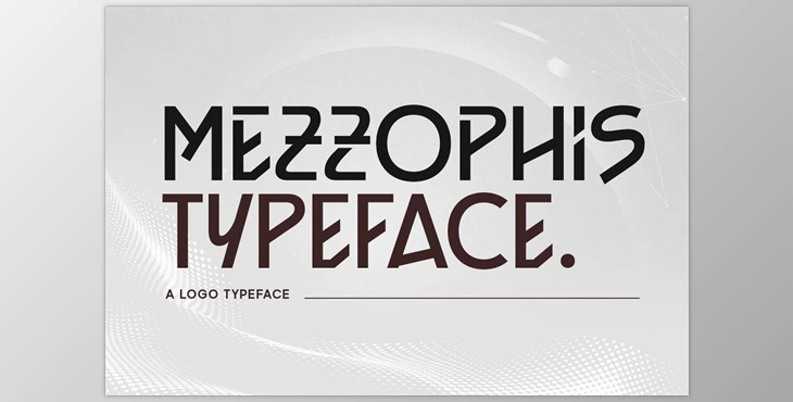 Download Mezzophis Typeface - CreativeMarket 7066272