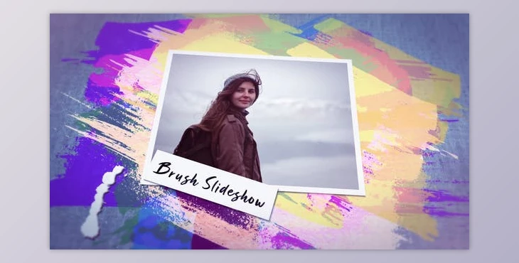 Download Brush Slideshow (Videohive 37096401) - AE Project