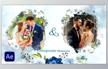 Download WaterColor and Floral <span class='badge badge-warning'>Wedding</span> <span class='badge badge-warning'>Slideshow</span> (<span class='badge badge-warning'>Videohive</span> 36831945) - AE <span class='badge badge-warning'>Project</span>