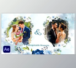 Download WaterColor and Floral Wedding Slideshow (Videohive 36831945) - AE Project