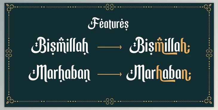 Download Ramadhan Mubarok Font - MyFonts