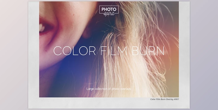 Download Color Film Burn Overlays CreativeMarket - 7079448