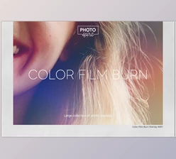 Download Color Film Burn Overlays CreativeMarket - 7079448