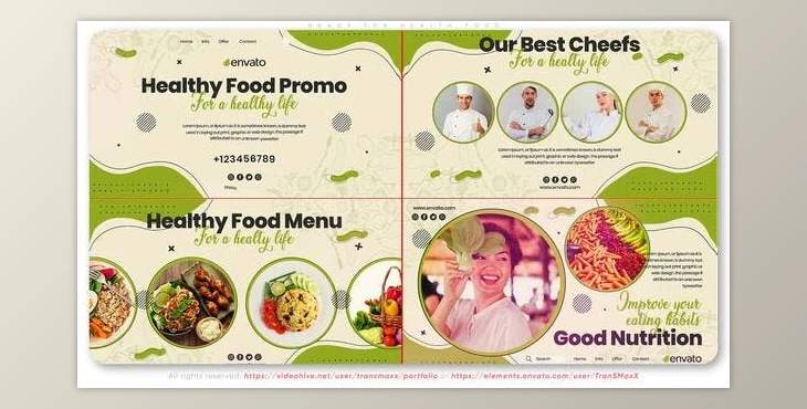 Download Ready For Health Food (Videohive 36923266) - AE Project