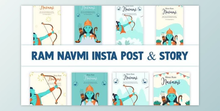 Download Ram Navmi Social Media Design Pack (Videohive 37153189) - AE Project