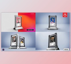 Download NFT Collection Promo | Glass Mockup (Videohive 36328775) - AE Project