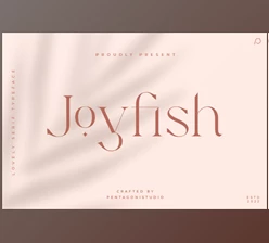 Download Joyfish | Lovely Serif Font CreativeMarket 7124077