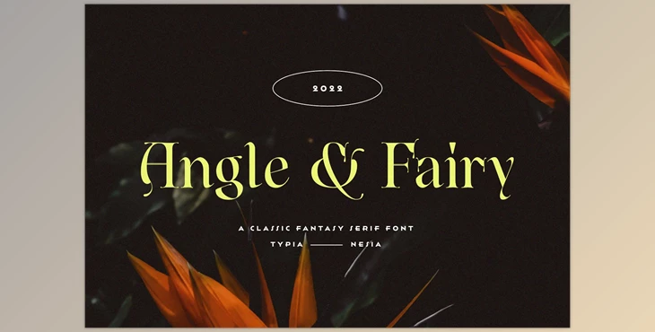 Download Angle & Fairy – Classic Vintage Fantasy Serif