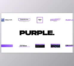 Download Purple. – Titles Pack (Videohive 37189465) - AE Project