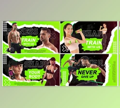 Download Glitch Fitness Promo (Videohive 37184501) - AE Project