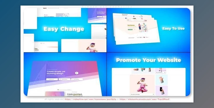 Download Summer Web Promotion (Videohive 37165481) - AE Project