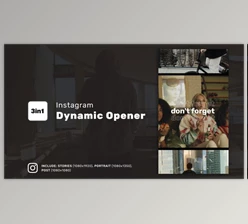 Download Instagram Dynamic Opener (Videohive 37179594) - AE Project