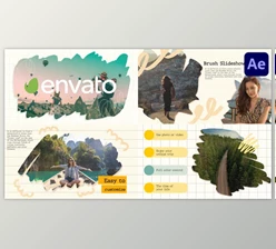 Download Brush Slideshow for After Effects (Videohive 37181634) - AE Project