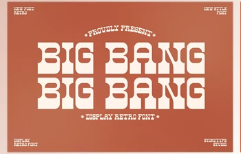 Download Big Bang <span class='badge badge-warning'>Display</span> Retro <span class='badge badge-warning'>Font</span>