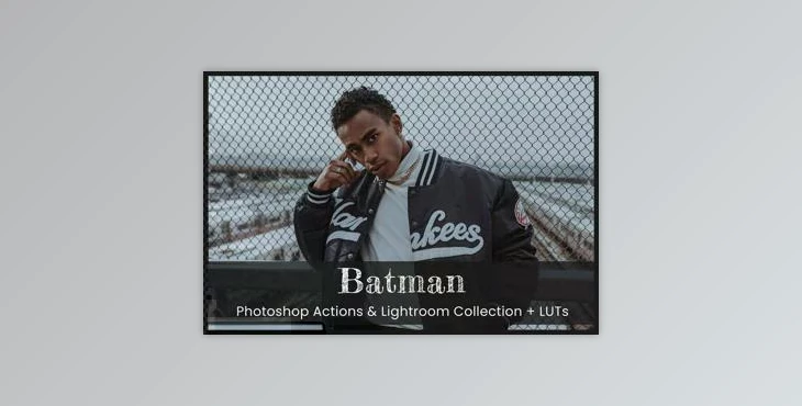 Download Batman Preset Photoshop Actions