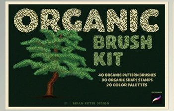 Download Organic <span class='badge badge-warning'>Brush</span> Kit for <span class='badge badge-warning'>Procreate</span> <span class='badge badge-warning'>CreativeMarket</span> 7032730