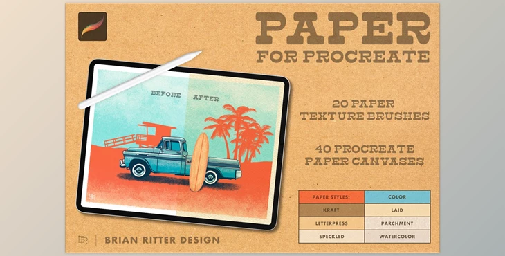 Download Paper for Procreate CreativeMarket - 6688389