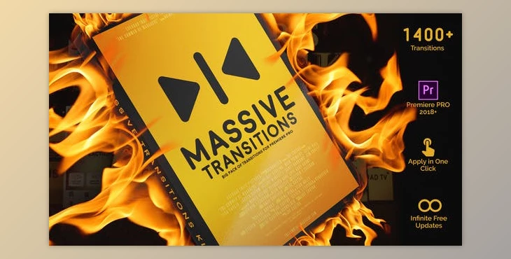 Download Massive Transitions for Premiere Pro (Videohive 30286787) - PR Project