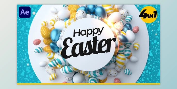 Download Happy Easter (VideoHive 37216126) - AE Project