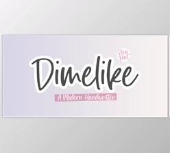 Download Dimelike – Modern Handwritten Font