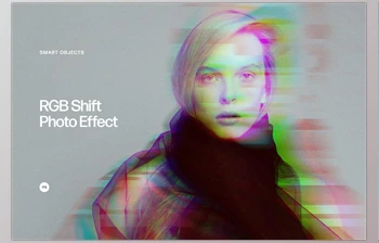 Download <span class='badge badge-warning'>RGB</span> Shift Photo Effect CreativeMarket - 6974337