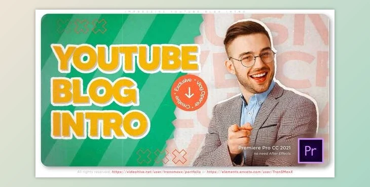Download Impressive Youtube Blog Intro (VideoHive 37167298)