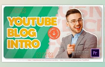 Download <span class='badge badge-warning'>Impressive</span> Youtube Blog Intro (VideoHive 37167298)