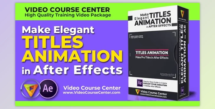 Download Create Elegant Titles Animation in After Effects
