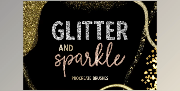 Download Glitter & Sparkle for Procreate CreativeMarket - 7078703