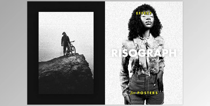 Download Risograph Grain Effect for Posters CreativeMarket - 6919310