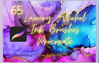 Download Luxury Alcohol Ink Brushes <span class='badge badge-warning'>Procreate</span> <span class='badge badge-warning'>CreativeMarket</span> - 6925103