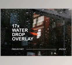 Download Water Drop Texture Overlay CreativeMarket - 6170259