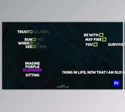 Download 14 Kinetic Titles | Premiere Pro (VideoHive 1437141567)