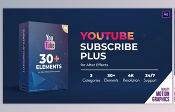 Download Youtube Subscribe <span class='badge badge-warning'>Plus</span> (VideoHive 35411275) - AE Project