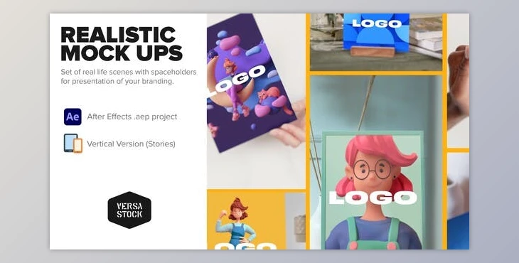 Download Realistic Mock Ups Stories (Videohive 37246967) - AE Project