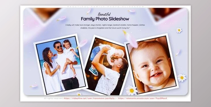 Download Beautiful Family Photo Slideshow (Videohive 37291930) - AE Project