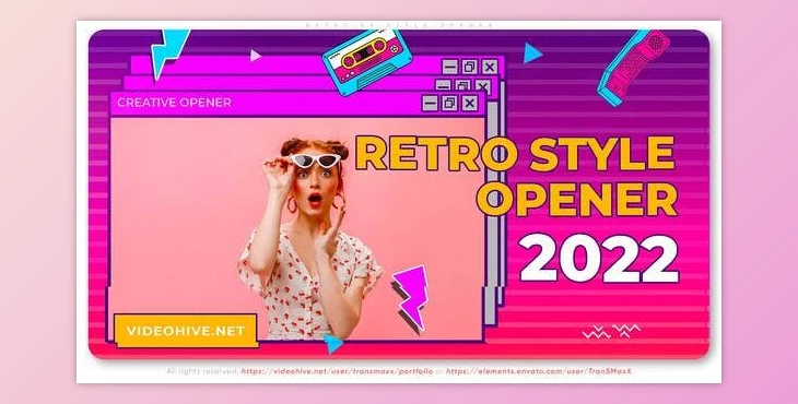 Download Retro FX Style Opener (Videohive 37329832) - AE Project
