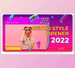 Download Retro FX Style Opener (Videohive 37329832) - AE Project