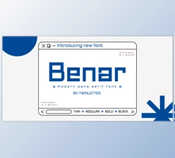 Download Benar Font Family