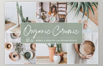 Download Organic Ceramic Green Lightroom <span class='badge badge-warning'>Presets</span>