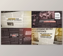 Download Newspaper News Intro – MOGRT (Videohive 37245584)