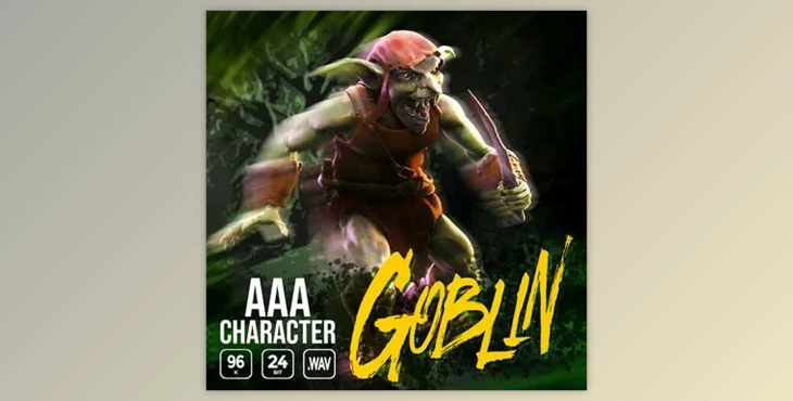 Download Epic Stock Media AAA Game Character Goblin WAV