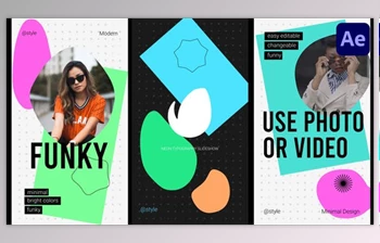 Download Neon Social <span class='badge badge-warning'>Media</span> Slideshow for After Effects (Videohive 37321203) - AE Project