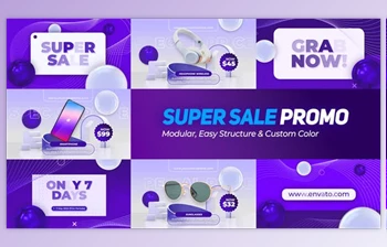 Download <span class='badge badge-warning'>Super</span> Sale (VideoHive 37247363) - AE Project
