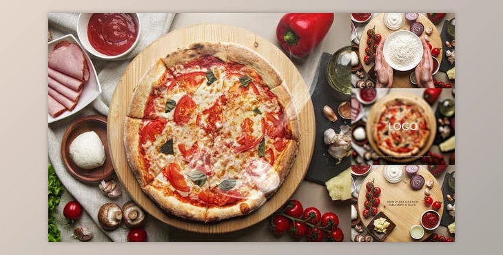 Download Creative Pizza Opener (VideoHive 37247527) - AE Project