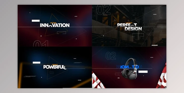 Download 4K Text Layer Tunnel Intro Trailer (VideoHive 36882336) - AE Project