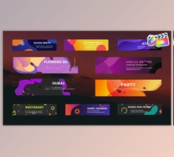 Download Colorful Modern Titles for FCPX (VideoHive 37198406)