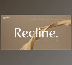 Download Myfonts - Recline Font Family