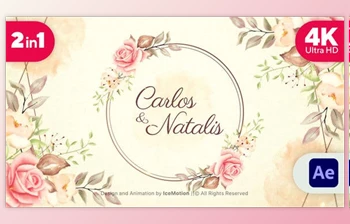 Download Wedding Invitation <span class='badge badge-warning'>4K</span> (2 in 1) (<span class='badge badge-warning'>Videohive</span> 37289816) - AE <span class='badge badge-warning'>Project</span>