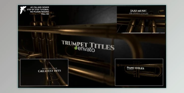 Download Jazz trumpet Titles (Videohive 37300885) - AE Project